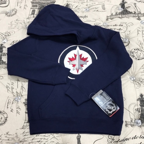 Outerstuff Boy's Winnipeg Jets NHL Prime Hoodie - Picture 2 of 6